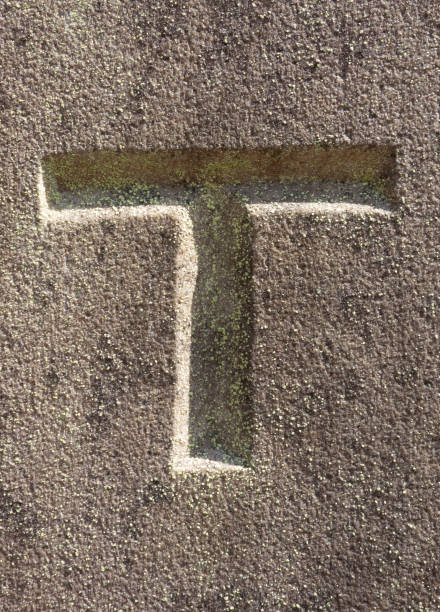 istock Written Wording in Distressed State Typography Found Letter T 1015639370