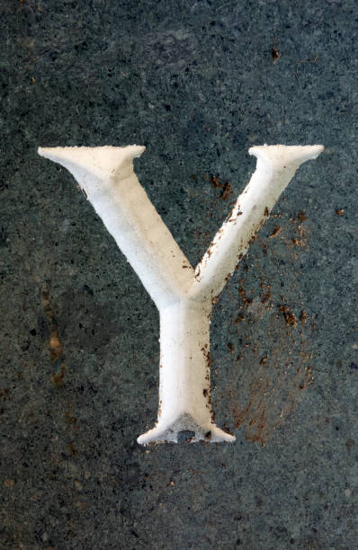 istock Written Wording in Distressed State Typography Found Letter Y 1015642260