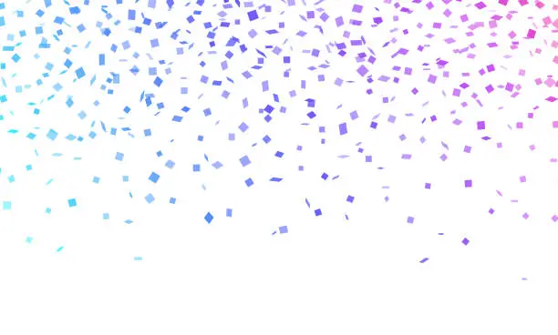 Vector illustration of Confetti Celebration