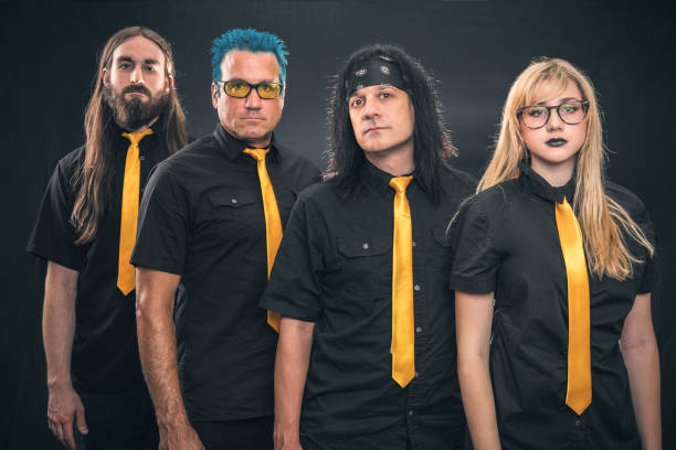 istock Portrait of a Rock Band 1015650446