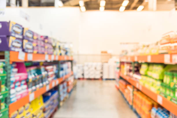 istock Abstract blurred vitamin shelves and huge variation of vitamins, supplements 1015708418