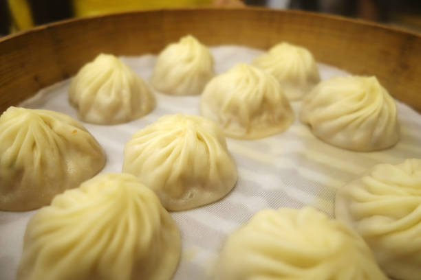 istock Traditional soup dumpling Xiao Long Bao 1015745858