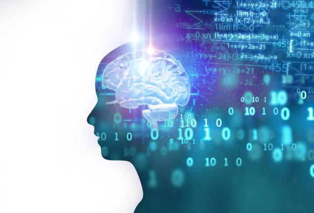 istock silhouette of virtual human and nebula cosmos  3d illustration 1015755146