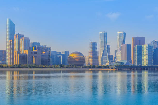 istock Chinese Hangzhou scenery and city skyline 1015765538