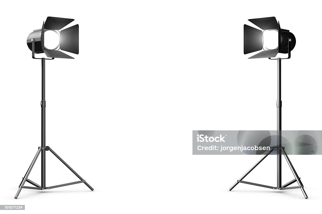 스포트라이트로 - 로열티 프리 0명 스톡 사진