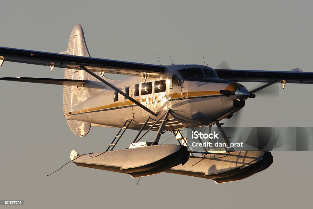 Hidroavión - Foto de stock de Avión de monte libre de derechos