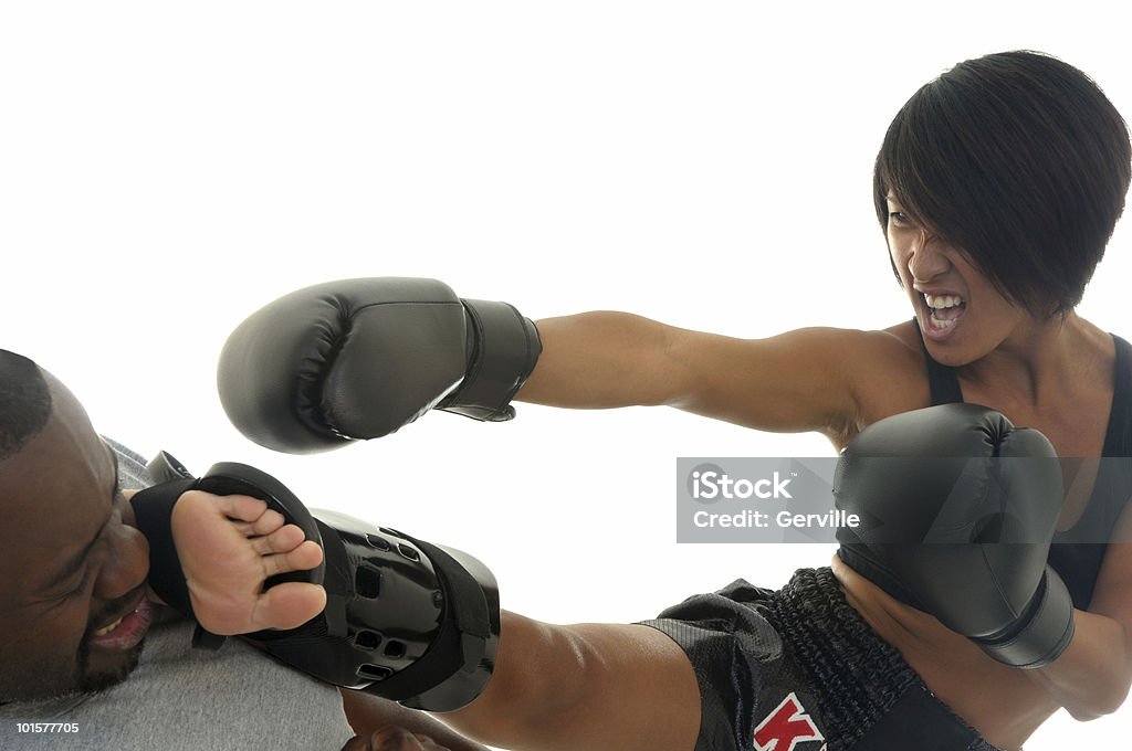 Treten wenden Sie sich an - Lizenzfrei Asiatischer Kampfsport Stock-Foto