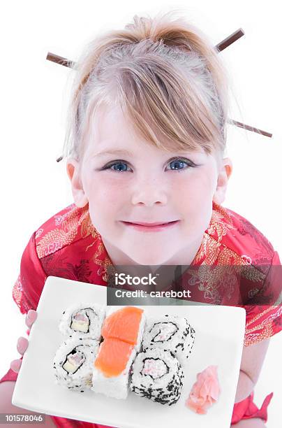 寿司ガールシリーズ - 子供のストックフォトや画像を多数ご用意 - 子供, 子供時代, 寿司
