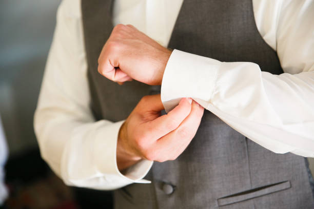 istock Groom/Male Hands or Chest 1015785102