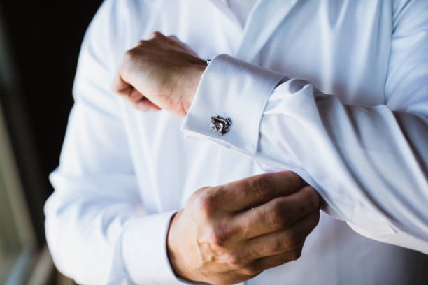 istock Groom/Male Hands or Chest 1015787598