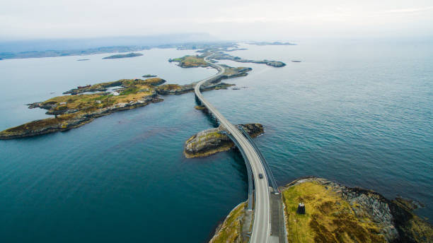 istock Road crossing many small islands 1015787856