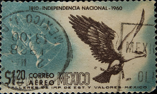 istock postage stamp of Mexico 101578800