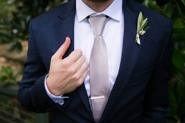 istock Groom/Male Hands or Chest 1015792364