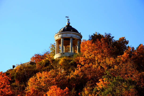 Aeolus Harp In Autumntime. Pyatigorsk Landmarks And Monuments