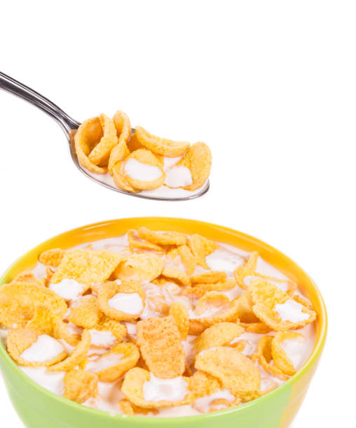 istock Bowl of corn flakes. 1015839714