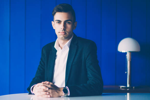 istock Serious successful entrepreneur sitting in office 1015855218