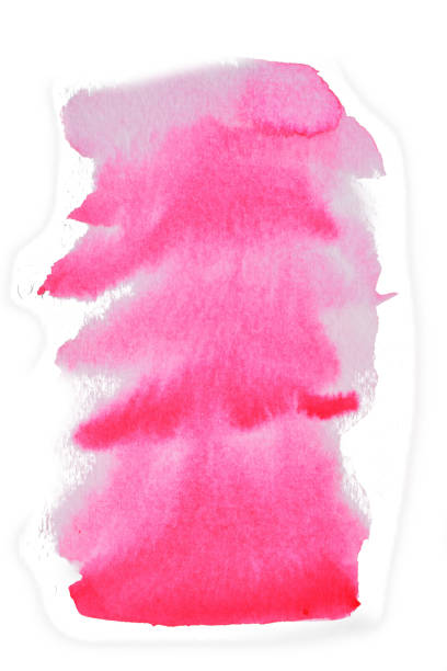 istock Pattern of red and pink color on white background 1015859472