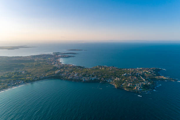 istock Sozopol, Bulgaria from the air 1015887516