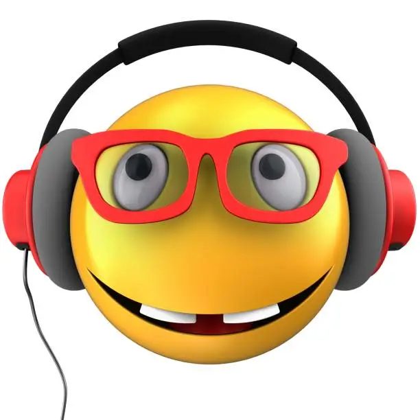 Photo of 3d yellow emoticon smile