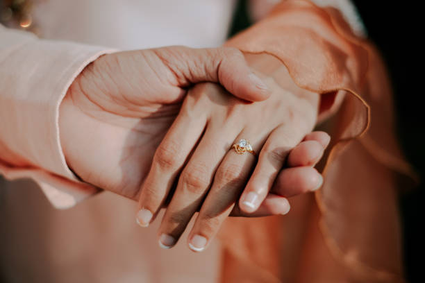 istock Picture of couple holding hands 1015900530