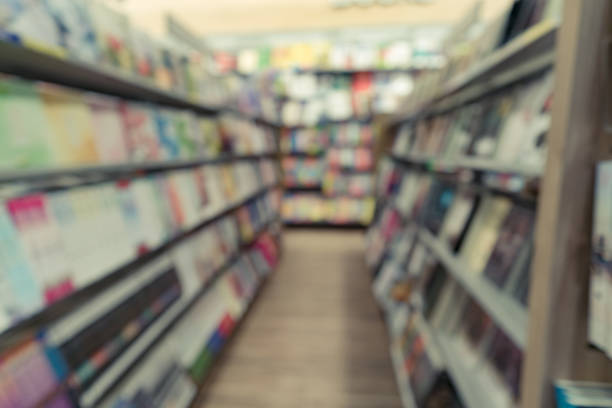 istock Blurred image of book store 1015921724