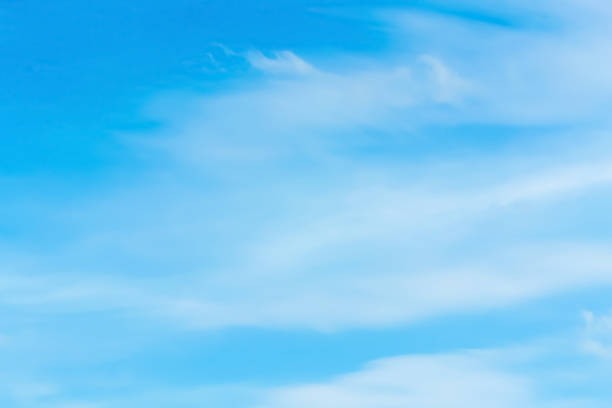 istock Air clouds in the blue sky. 1015922208