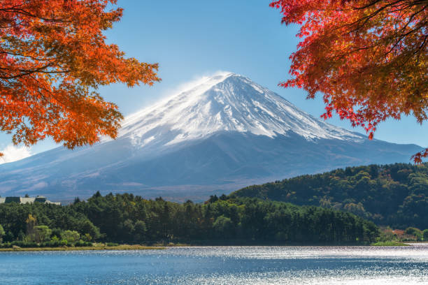 istock Mount Fuji in Autumn Color, Japan 1015922592