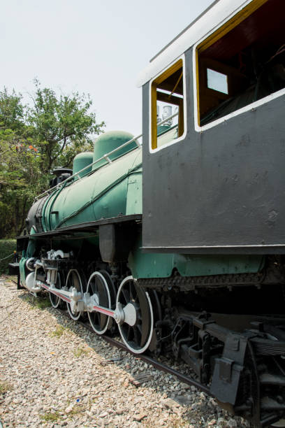 istock Vintage Steam engine locomotive train 1015928266