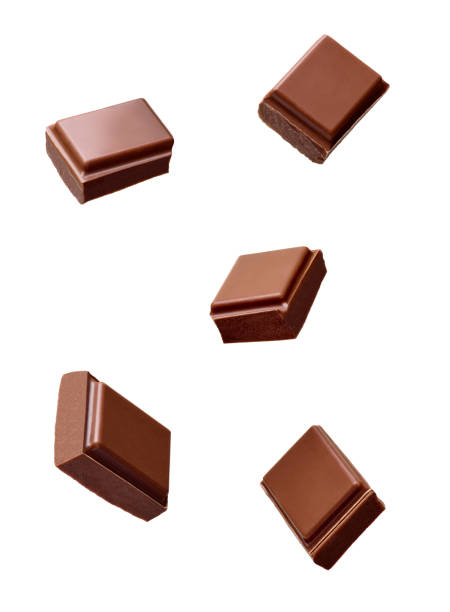 istock chocolate piece sweet food dessert falling 1015942458