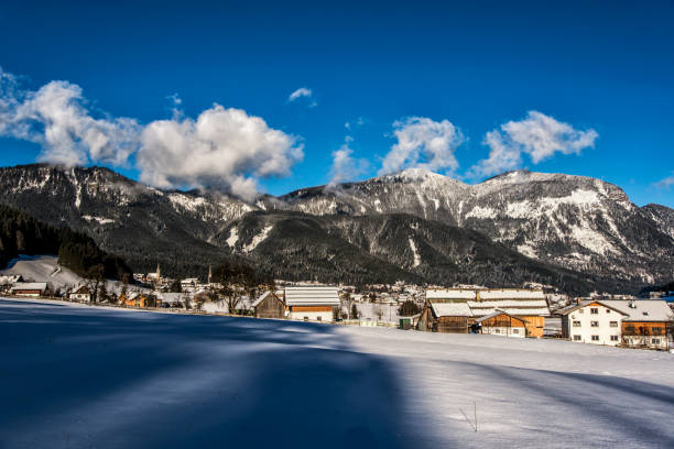 Beautiful afternoon in this lovely winter village