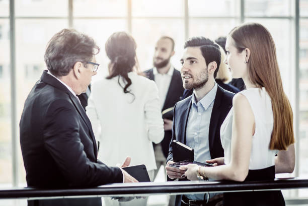 istock Business People at a Meeting 1015957568