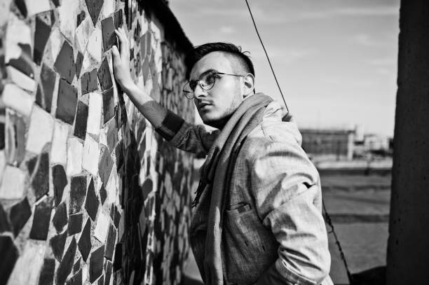 istock Dreamer stylish macho man in roof 1015960966