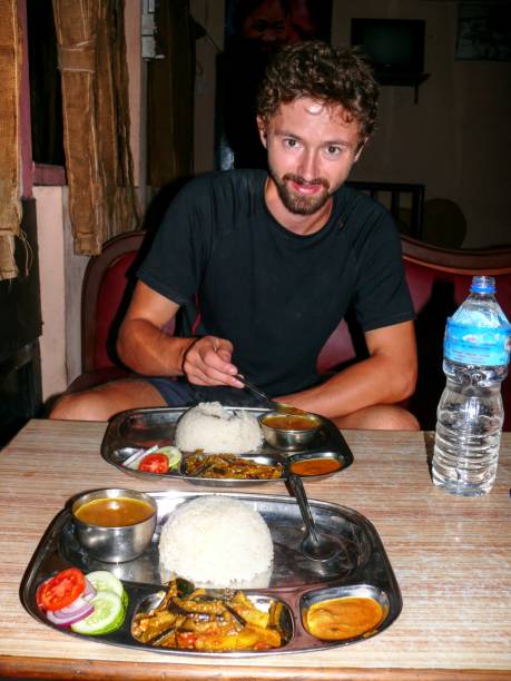 istock Nepal national food Dal Bhat 1015961512