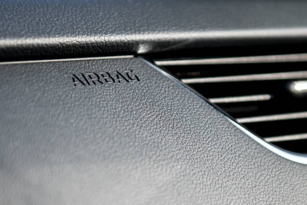 istock built-in airbag in the new car 1015995820