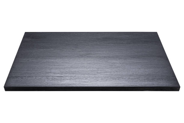 istock black board for serving foods with beautiful texture, cutting board on white background, isolate 1016017818