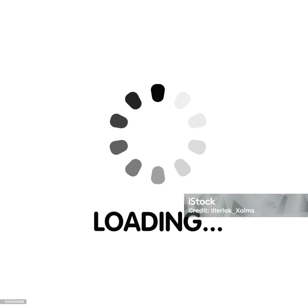 Processing Loading Image Loading Process Screen System Software Update And Upgrade Concept ...