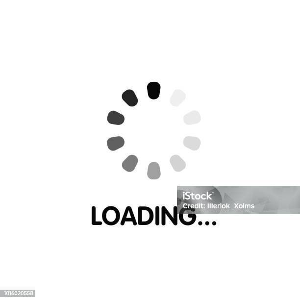 Loading Process Screen System Software Update And Upgrade Concept ...