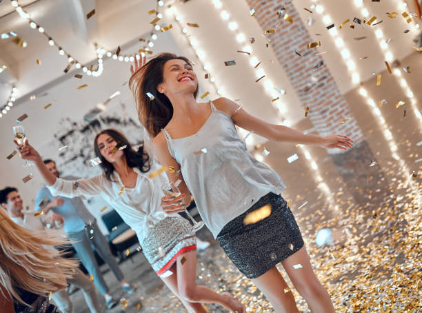 istock Group of young people having party 1016049076