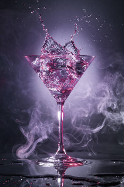 istock splashing martini in a smoky background 1016078696