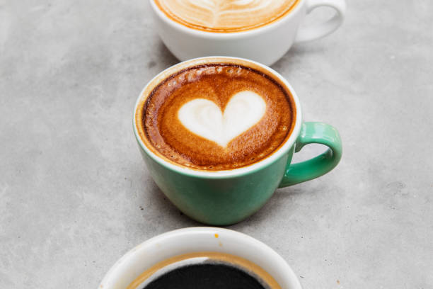 istock Closeup of various hot coffee 1016080584