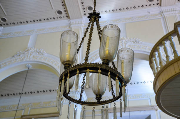 istock Macau - DEC 31, 2017: Church chandelier. 1016102540
