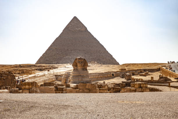 istock Great Sphinx and Pyramids of Giza 1016119130