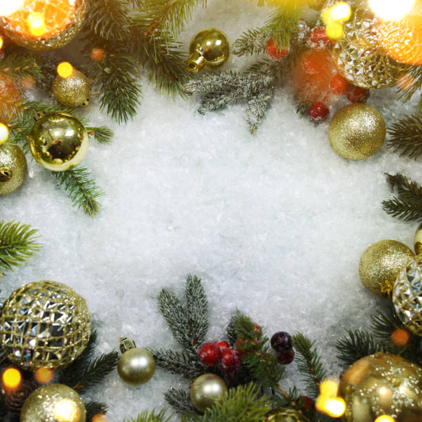 istock Vintage Christmas holiday background 1016125194