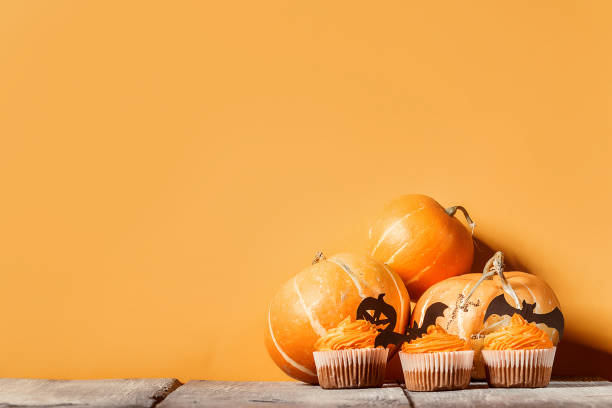 sweets for halloween stock photo