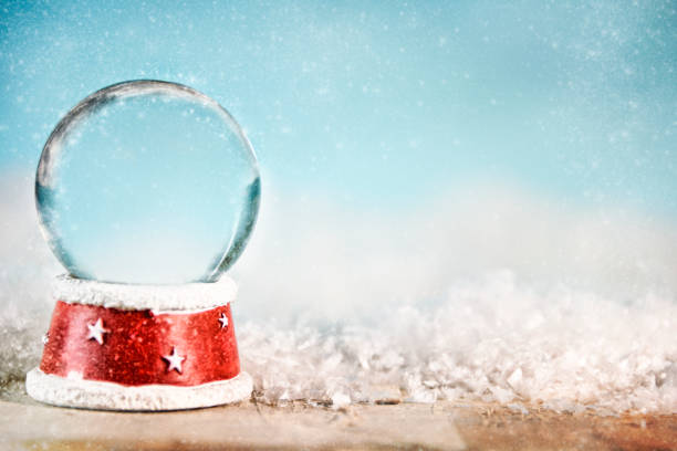 istock Holiday Christmas background with snowball 1016143916