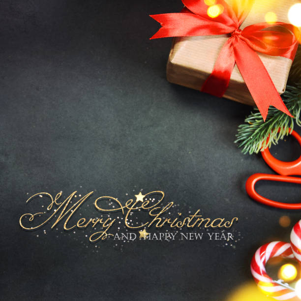 istock Christmas holiday background with gift 1016146282