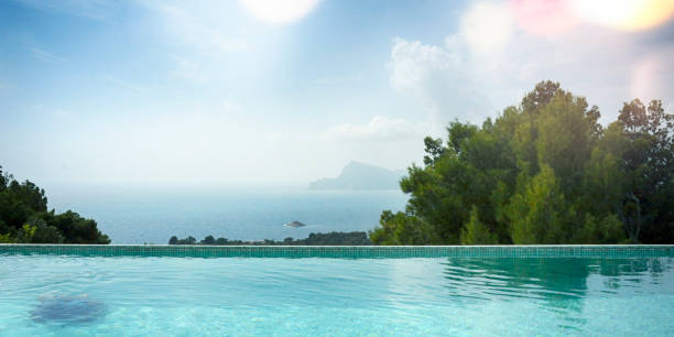 istock Water pool, Spain, Alicante, Altea 1016148648