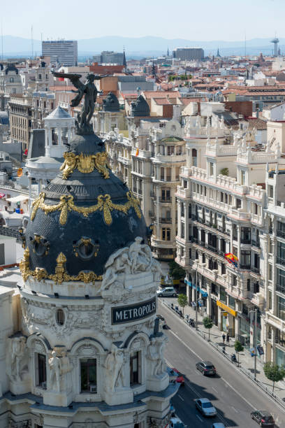 istock Elevated view of downtown Madrid 1016168902