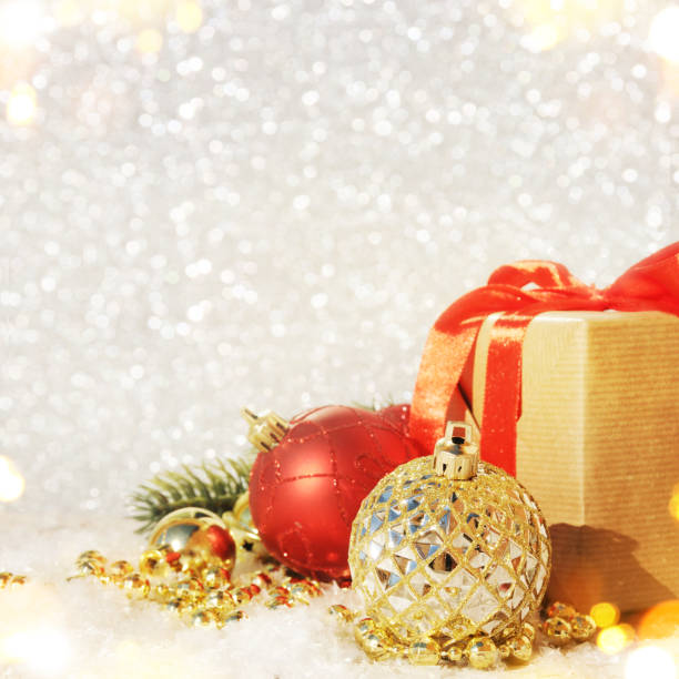 istock Christmas holiday background with fir branch 1016173916