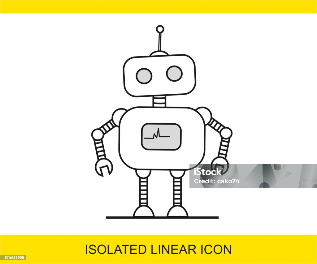 Robot icon robot Robot stock vector